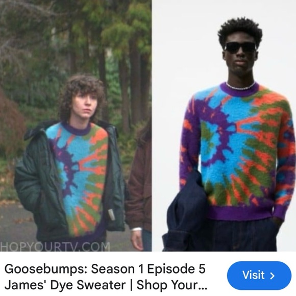 Zara psychedelic sweater - Picture 5 of 5